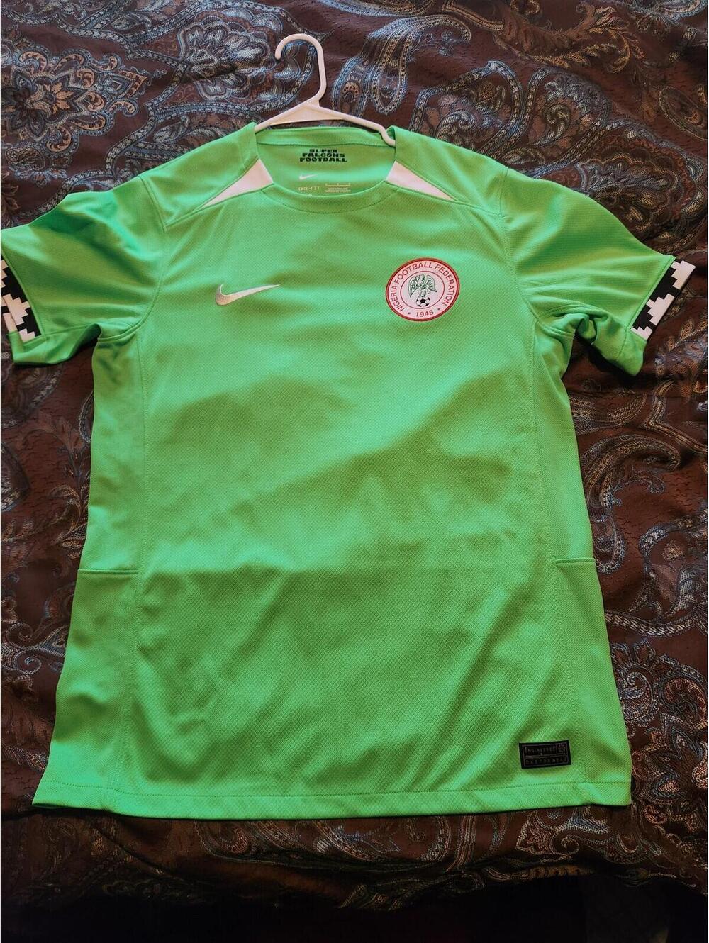 Nigeria Women's 2023/2024 World Cup Home Soccer Jersey Size Men's M